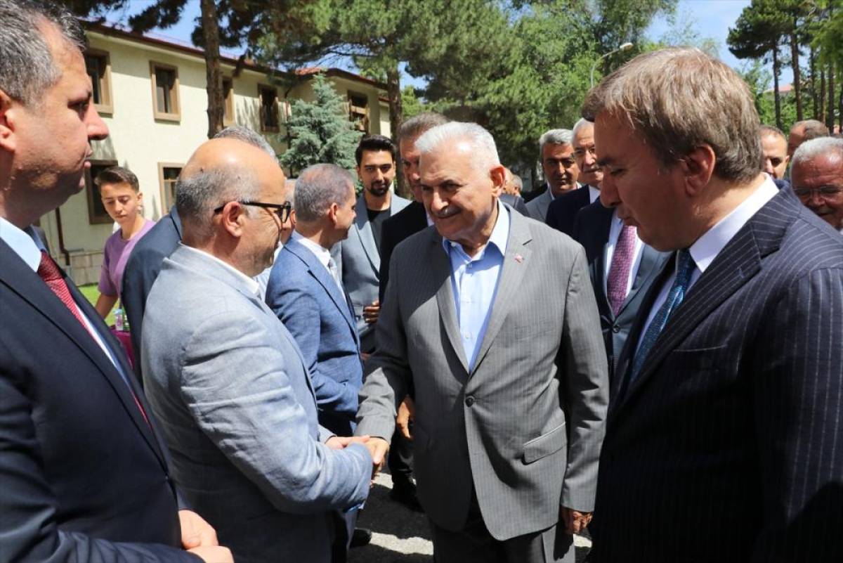 Erzincan'da bayramlaşma töreni düzenlendi