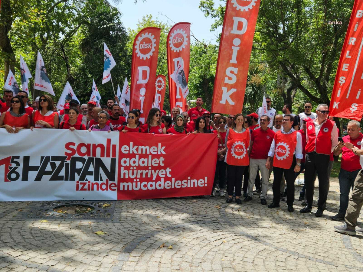 DİSK, 15-16 Haziran'da yaşamlarını yitiren işçileri andı